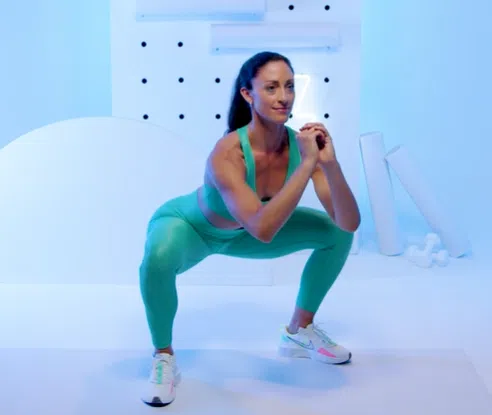 Sumo squat
